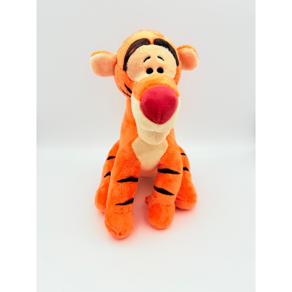 Disney Store Tigger Plush Stuffed Animal Winnie the Pooh Orange Black Striped